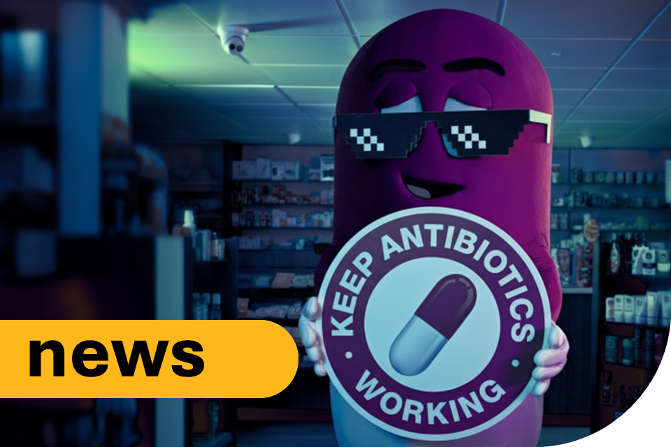 Andi Biotic dança de volta para salvar antibióticos