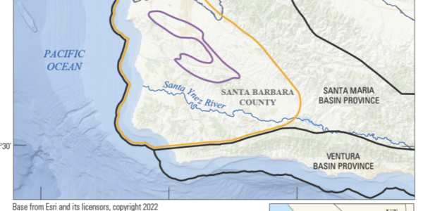 USGS lança avaliação de recursos de petróleo e gás não encontrados sob o Condado de Santa Barbara, Califórnia