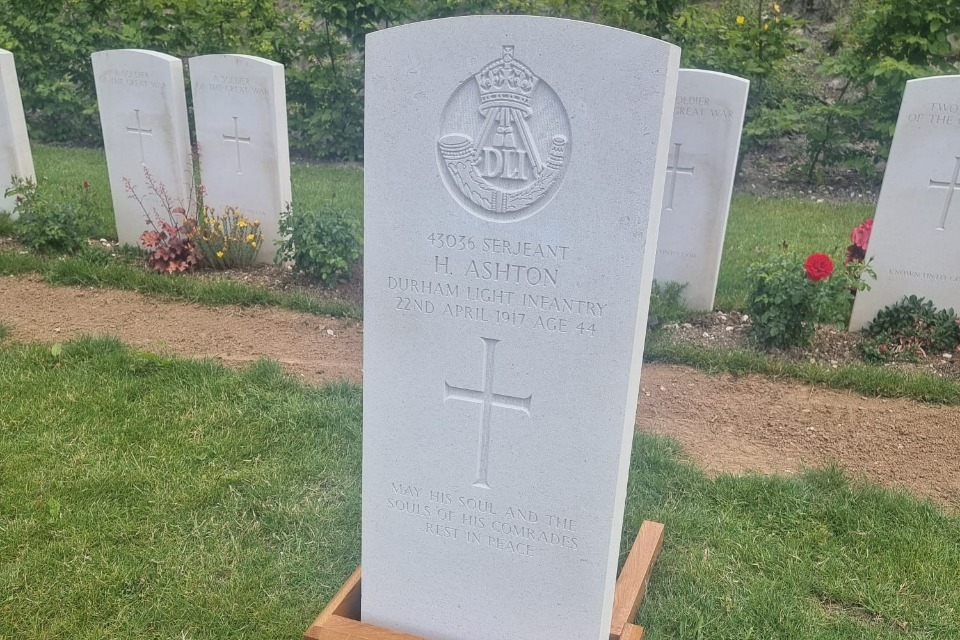 Imagem relacionada à notícia: Soldado da Primeira Guerra Mundial perdido encontrado na França