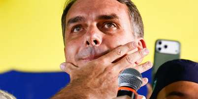 Derrotado nas urnas, Flávio Bolsonaro chega aos EUA com mulher e filhas, diz CNN Foto: Wilton Junior/ Estadão / Estadão