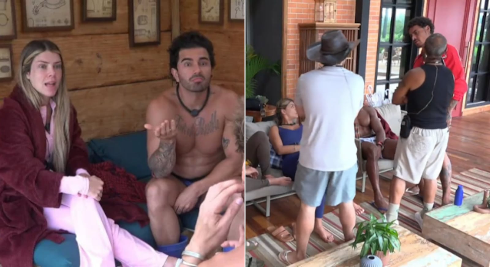 Acha que Alfredo vai se surpreender com Murilo na hora da votação? Reprodução/RecordPlus