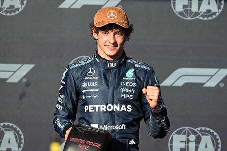 Kimi Antonelli garante a pole no GP dos Estados Unidos e Gabriel Bortoleto larga em último