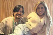 Manu Bahtidão e o ex-marido Anderson Halliday