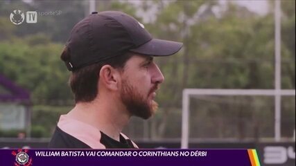 William Batista vai comandar o Corinthians no Dérbi