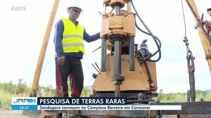 Pesquisadores iniciam sondagem para mapear área com terras raras e avaliar potencial