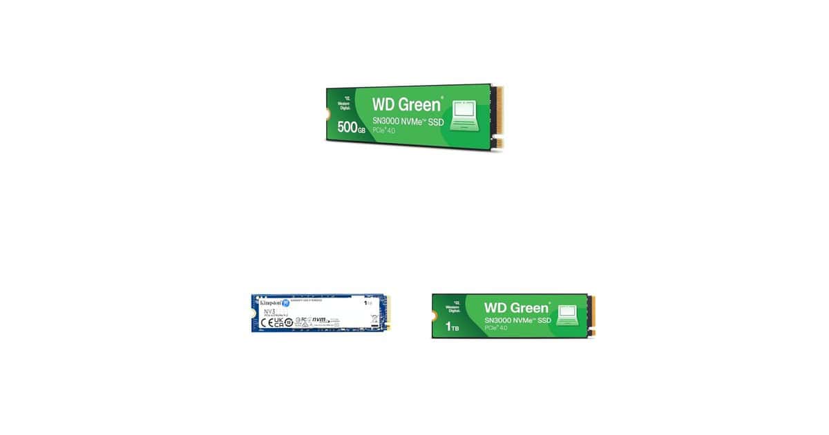 Hora de dar um upgrade no armazenamento: SSDs NVMe em promoção na Amazon