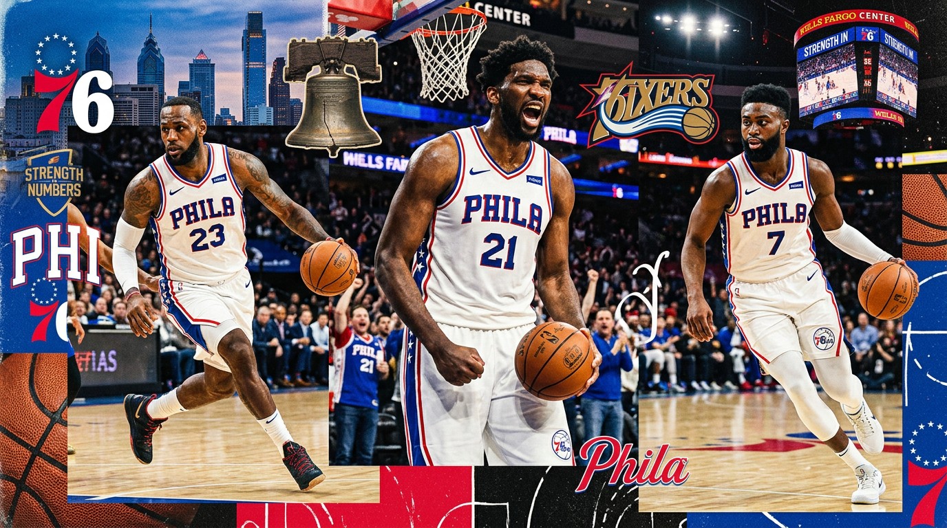 Com LeBron, Philadelphia 76ers monta elenco de peso para buscar 1º título na NBA em 43 anos