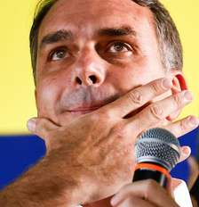 Derrotado nas urnas, Flávio Bolsonaro chega aos EUA com mulher e filhas, diz CNN Foto: Wilton Junior/ Estadão / Estadão
