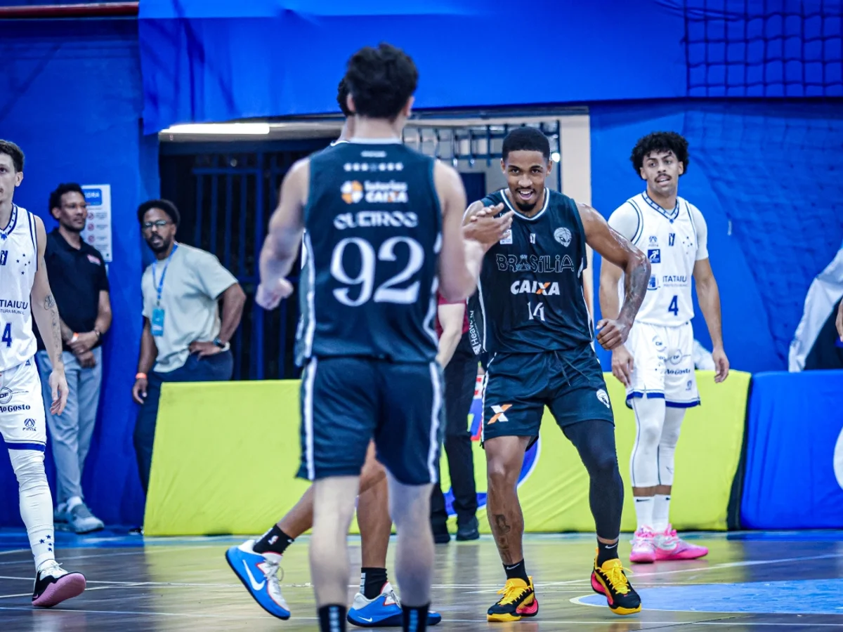 Torneio Abertura: Brasília Basquete se recupera no fim e vence o Cruzeiro