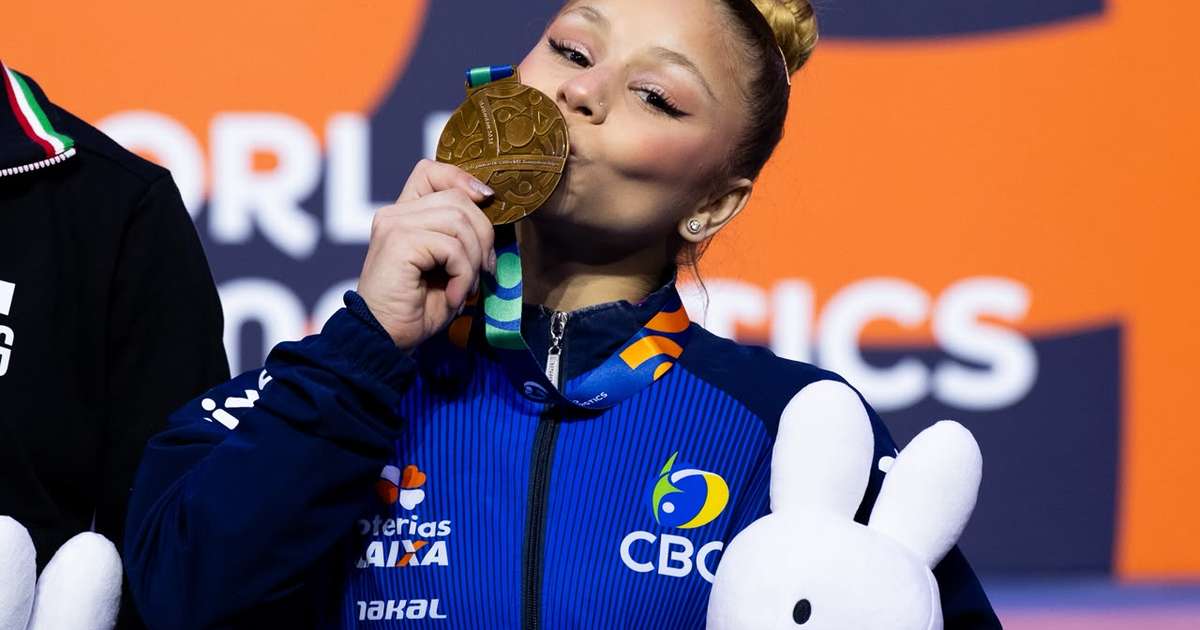 Flávia Saraiva conquista medalha de bronze no Mundial de Ginástica Artística
