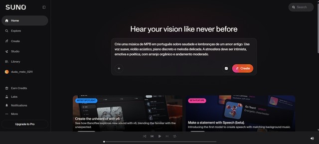 Como fazer música com IA? Veja ferramenta grátis e passo a passo
