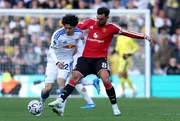 O Manchester United enfrentou o Leeds