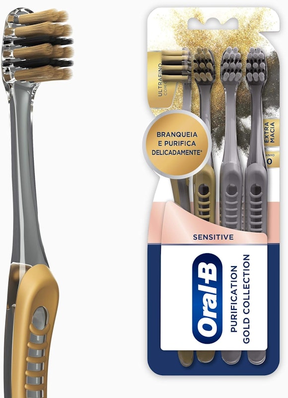 Escova de Dentes Oral-B Sensitive Purification Gold Collection 1