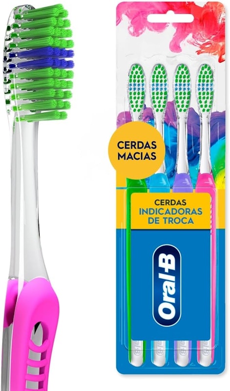 Escova de Dentes Oral-B Indicator Colors Pack Familiar 1